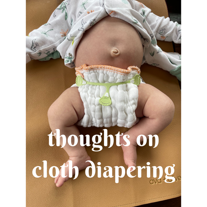Thoughts on Cloth Diapering a Newborn