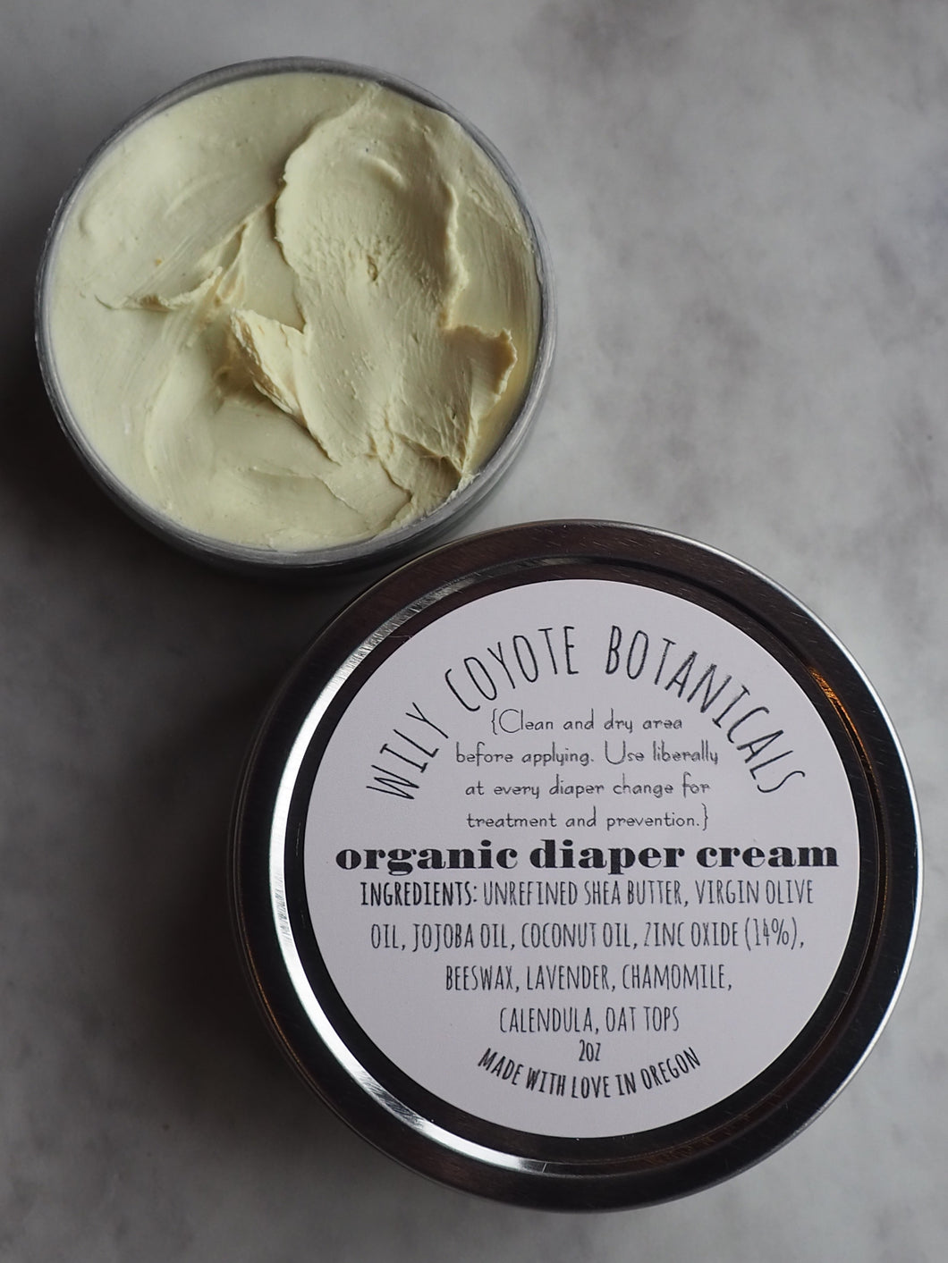 Organic Diaper Cream