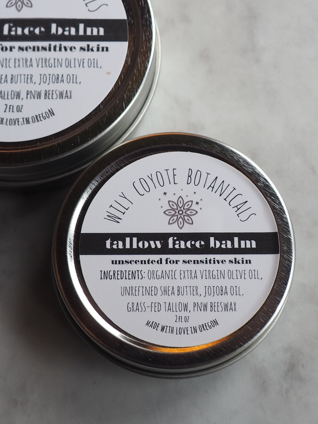 Tallow Face Balm - Unscented